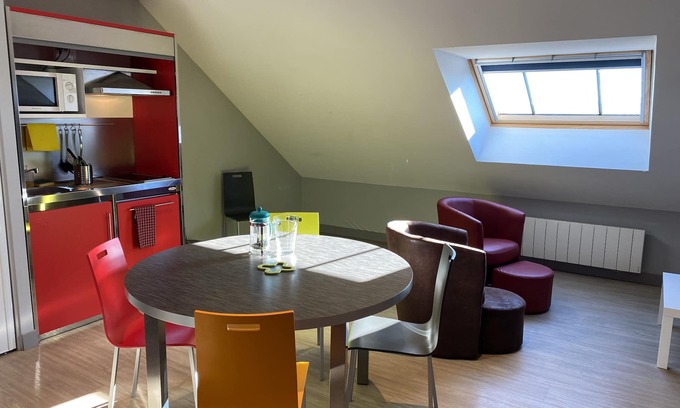 Alleuze Apartamento | Résidence Apparten Ville Appartement 5 Personnes