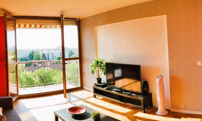 Marendiere - Fouillouse Apartamento | Résidence du Parc de Lyon-est 102m², 5 Chambres