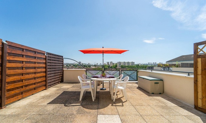 Bondy Apartamento | Résidence Gabrielle - Proche de Paris