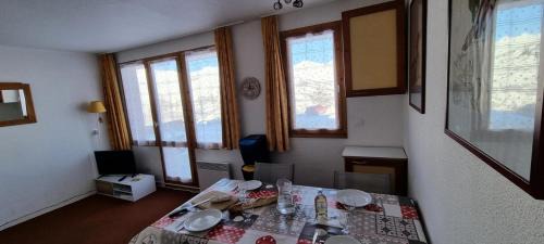 Bellentre Apartamento | Résidence Le Domino - Studio avec vue sur le Mont Blanc MAE-5264