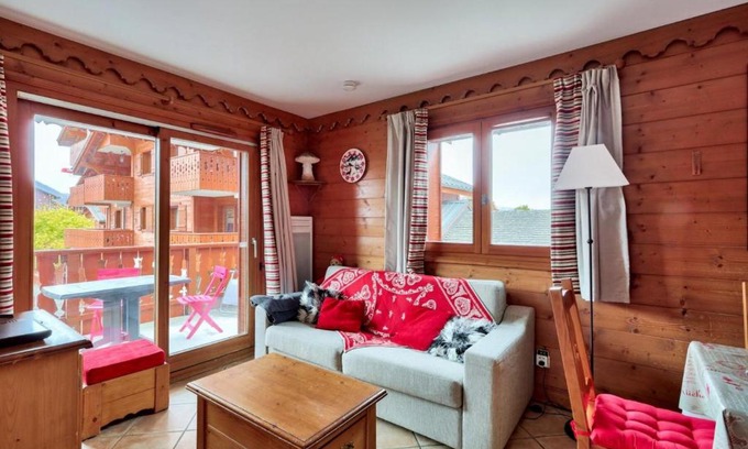 Les Carroz-d'Araches Apartamento | Résidence Les Fermes du Soleil - maeva Home - Appartement 3 pièces 6 personnes - Prestige MAE-0374
