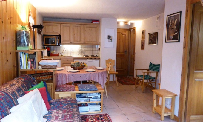Les Houches Apartamento | Résidence Les Aiguilles Rouges - 2 Pièces pour 5 Personnes