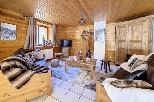 Les Belleville Chalet De Esquí | Résidence Les Granges - Chalet spacieux · Centre village des Granges · Sauna MAE-0184