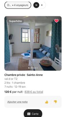 Sainte-Anne Apartamento | Résidence les salines