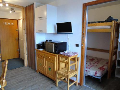 Valfrejus Apartamento | Résidence Melezets - Studio pour 4 Personnes MAE-5234