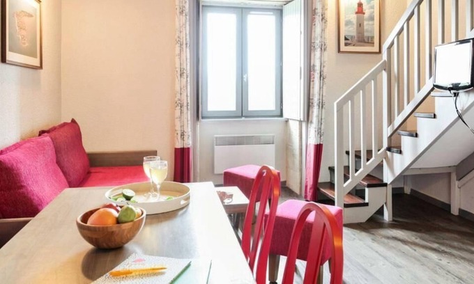Ile-d'Aix Apartamento | Résidence Pierre & Vacances Le Fort de la Rade *** - Studio 4 Standard People - Mezzanine