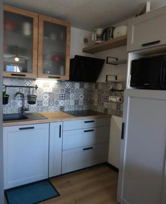 Orcieres-Merlette Apartamento | Résidence Piniers - studio cabine 4 personnes MAE-2828