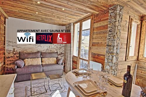 Val Claret Apartamento | Résidence rond point des pistes accès direct funiculaire exposé sud