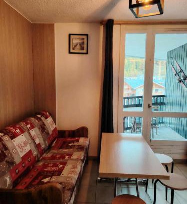 Les Claux Apartamento | Résidence Ski Soleil - Bel appartement 4 couchages Centre station télécabine MAE-0041