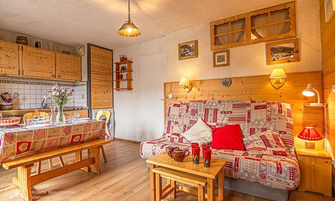 Aussois Apartamento | 27 m² Estudio ∙ 1 habitación ∙ 4 personas