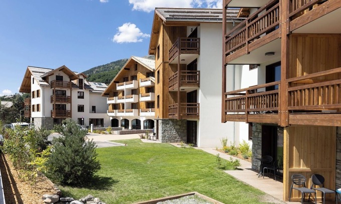 Saint-Chaffrey Apartamento | Résidence Terrésens Le Cristal Lodge