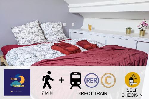 Les Gondoles Apartamento | Rêves Paisibles Rubis - Choisy