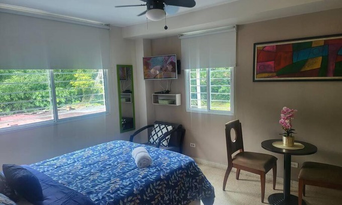 El Cangrejo Apartamento | R.504 Hermoso estudio, con cocina y baño privado.