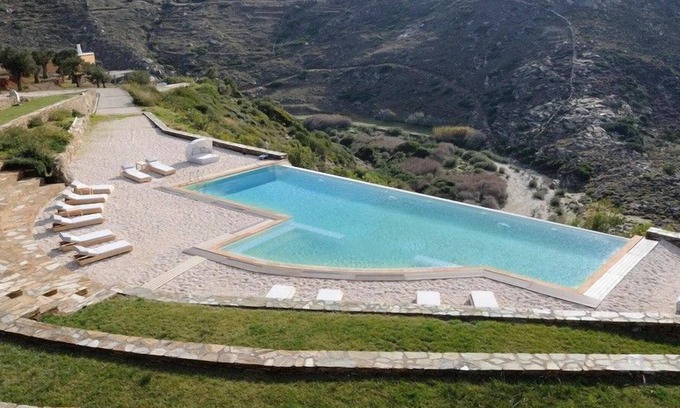 Andros Villa | R722 Aegea Blue Cycladic Resort Aegea Blue Villa