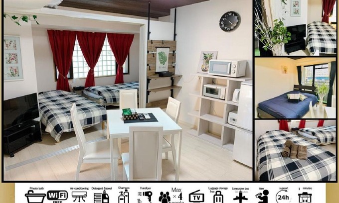 Shikitsuhigashi Apartamento | Racine Namba - Vacation STAY 9684
