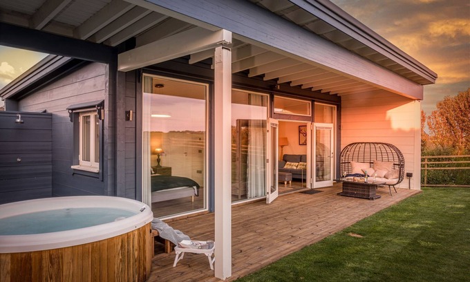 Georgeham Chalet De Esquí | Vigas - una casa de campo con capacidad para 2 personas en 1 habitación