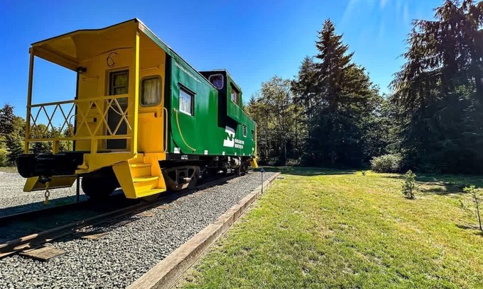 Port Angeles Apartamento | Railway Getaway Charming Caboose by Nature