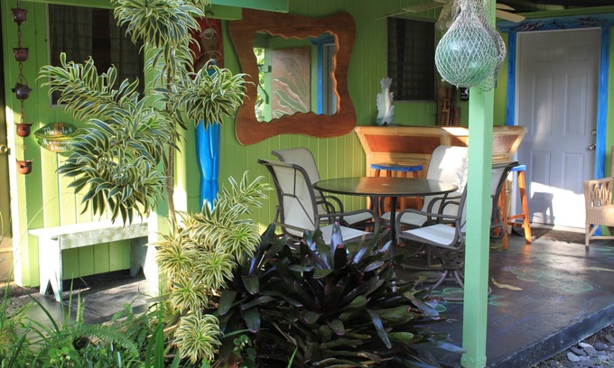 Keaau Apartamento | Lluvia Apartamento Bosque!