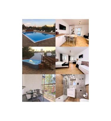 Poddabie Apartamento | RAJSKA PLAZA Poddąbie Basen odkryty brodziki Basen kryty Plac zabaw Animacje