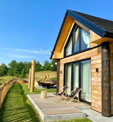 Kamionka Wielka Casa | Rajski Zakątek - jeden domek na działce z gorącą balią i mini ZOO