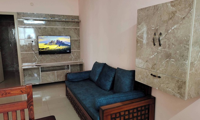 Ramamurthy Nagar Apartamento | Ramamurthy/Sleeps6/2bedroom/Tv/Wifi