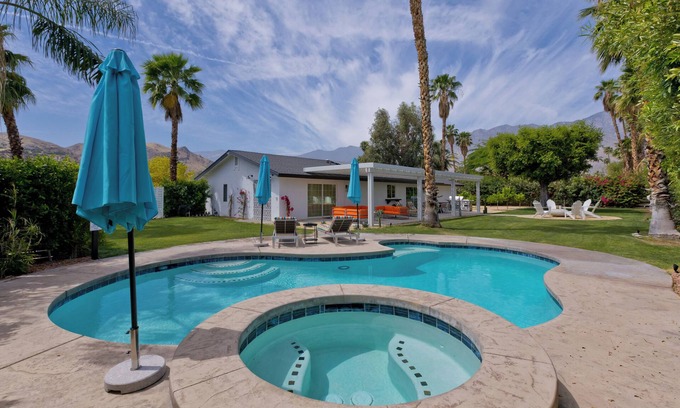 Araby Commons Casa | Rancho Vista Del Sol, amazing yard and amenities! Palm Springs Licence #064010