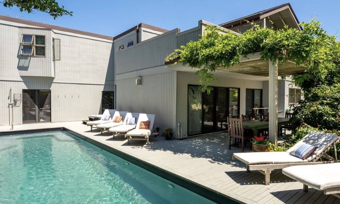Fire Island Casa | Rare 5 BR house in the heart of the Pines, w/hot tub, mere steps from the beach!