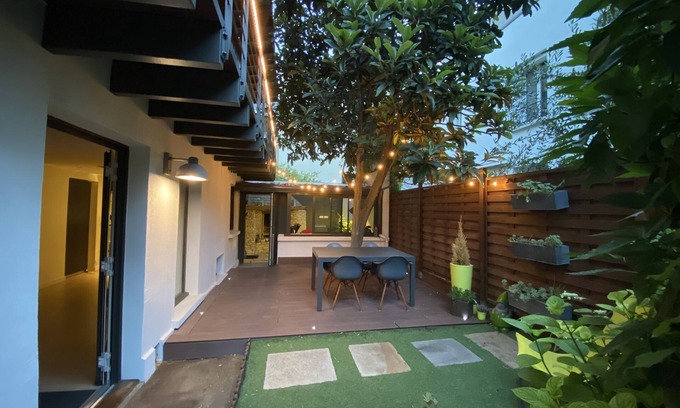 Charenton-le-Pont Casa | Rare Maison D'architecte Calme Avec Jardin Proche du Métro