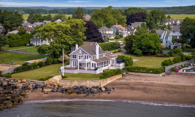 Madison Casa | Rare! Private Beachfront House in Madison CT - Sleeps 8 - Limited Availability