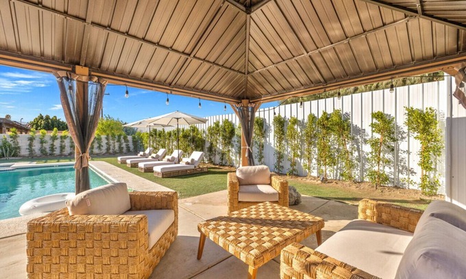 Bermuda Dunes Casa | Rather Be Desert Getaway: Pool, Hub Tub & Sunshine