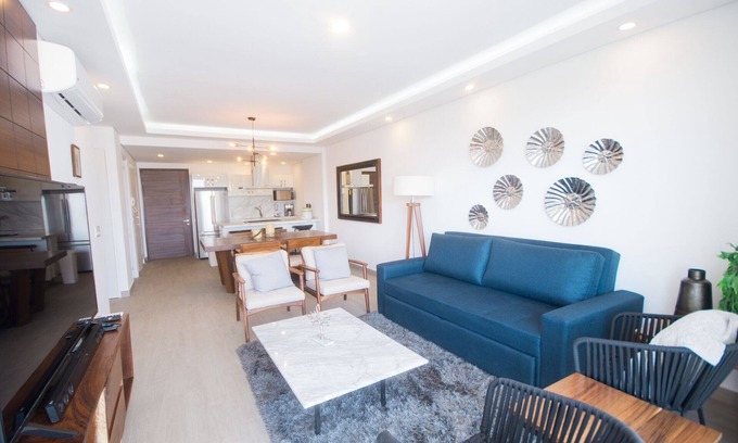 Zapopan Condominio | Real View Towers in Real Center Plaza, Incredible 1 BR, Zona Real, Near Andares