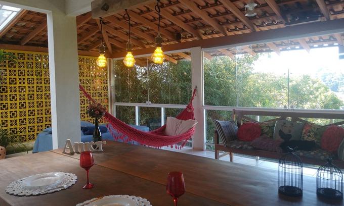 Domingos Martins Cabaña | Recanto das Orquídeas (we accept pets)