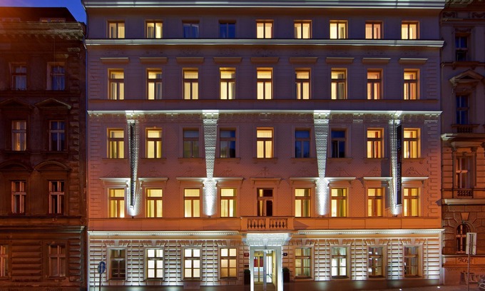 Smichov Hotel | Red and Blue Design Hotel Prague