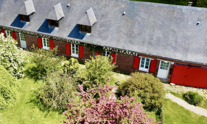 Gueutteville-les-Gres Cabaña | RED COTTAGE 4* & BILIARD 5mn from Sea