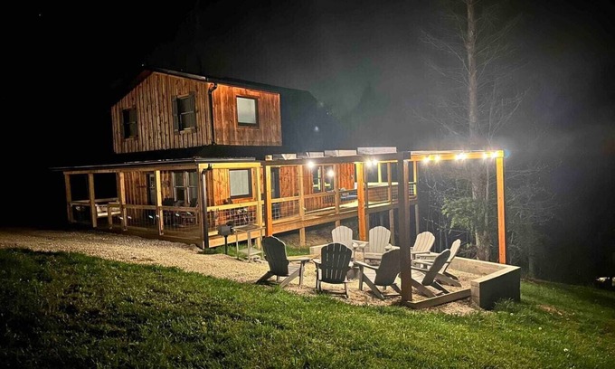 Campton Cabina | Red River Gorge Lazy Squirrel Hottub Firepit Wi-Fi