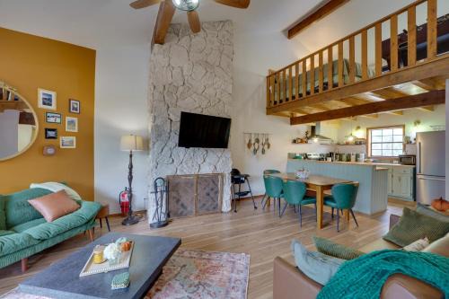 Red River Casa | Red River Home with Ski Slope, Mtn and River Views!