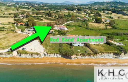Kefalonia Apartamento | Red Sand Apartment #1 & #2, 1 minute from Megas Lakos beach