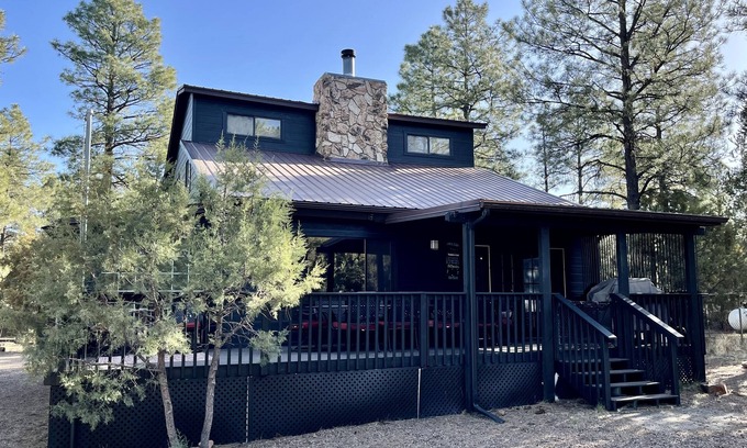 Heber Cabina | ReelParadise Cabin 3BR / 2BA con AC, WiFi, cable - ¡listo para su escape rápido!