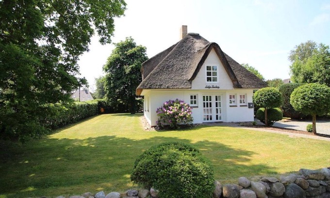St. Peter-Ording Cabaña | Reetdachhaus Lüttje Haubarg