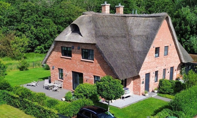 Eiderstedt Cabaña | Reetdachhaus Nordstern