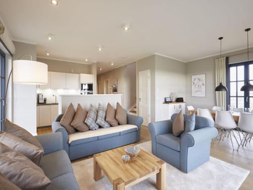 Kreptitz Casa | Reetland am Meer - Luxus Reetdachvilla mit 3 Schlafzimmern, Sauna und Kamin F12