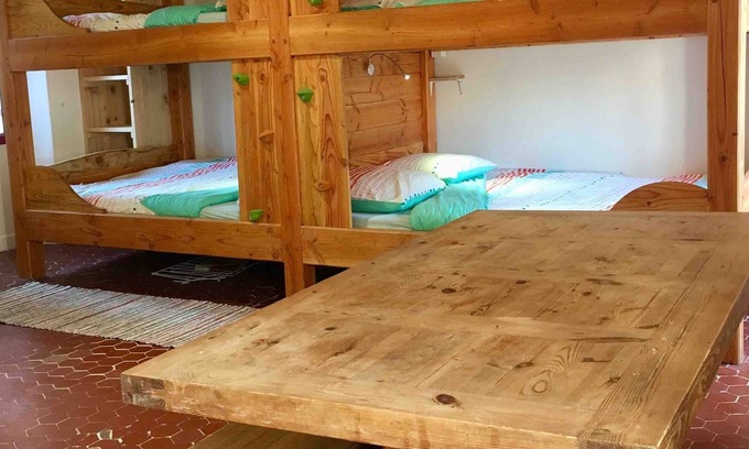 Caille Cabaña | Refuge du Baouroux, confortable estudio para 8 personas.
