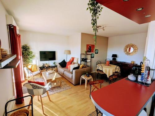 Dax Apartamento | Refuge du pilote tout équipé au calme avec balcon