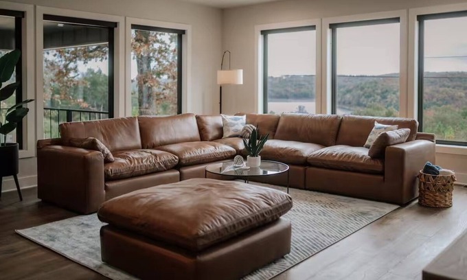 Clarkridge Cabina | Refuge Ridge - A Modern 3-bedroom Cabin overlooking beautiful Norfork Lake