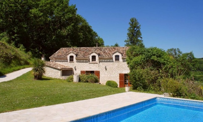 Bouloc Casa | Propiedad de carácter Regaussou, 5 ha, aislado, naturaleza, panorama, relajación, aire acondicionado