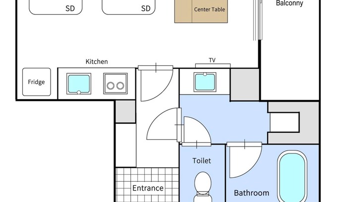 Matsudo Apartamento | ReLa Higashi Matsudo 3 mins from station / Matsudo Chiba
