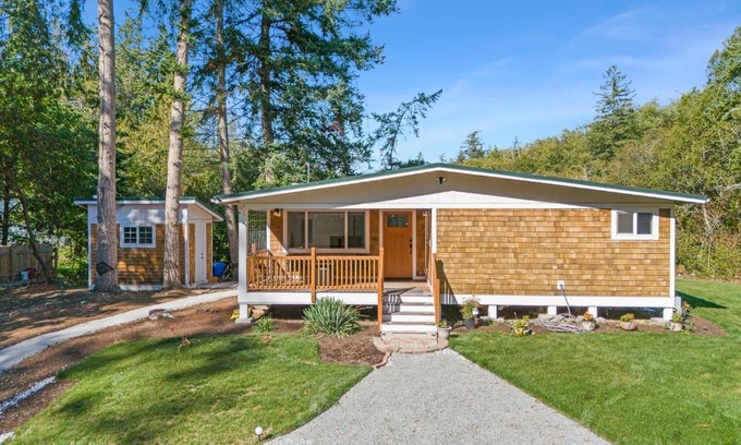 Camano Island Chalet De Esquí | Relajate y recargate de buena vibra en nuestras cabanas de Camano Island