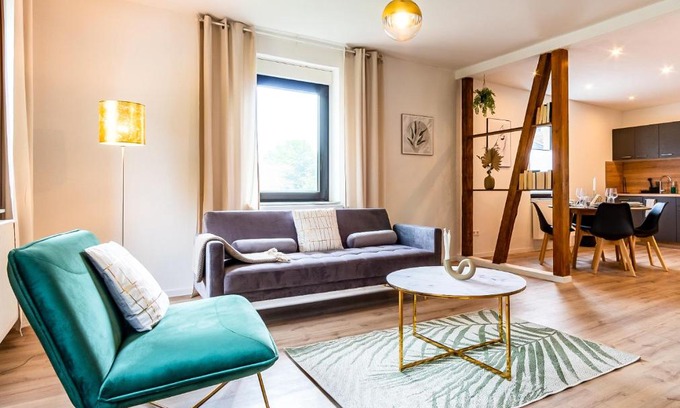 Enzberg Apartamento | RELAX-Apartment - Sauna & Spacious, Garage, 105 m2