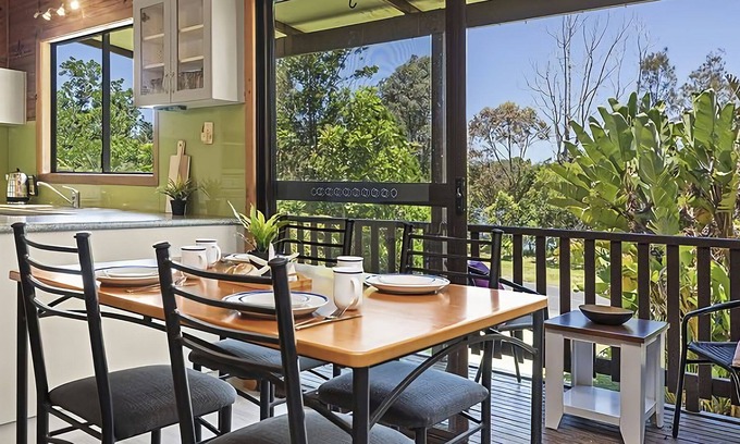 Mylestom Cabina | Relax in comfort and get back to nature in 1 of 4 waterside Cabins
