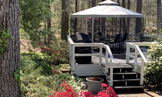 Conyers Apartamento | Relax in style at this peaceful lake in Atlanta Metro area